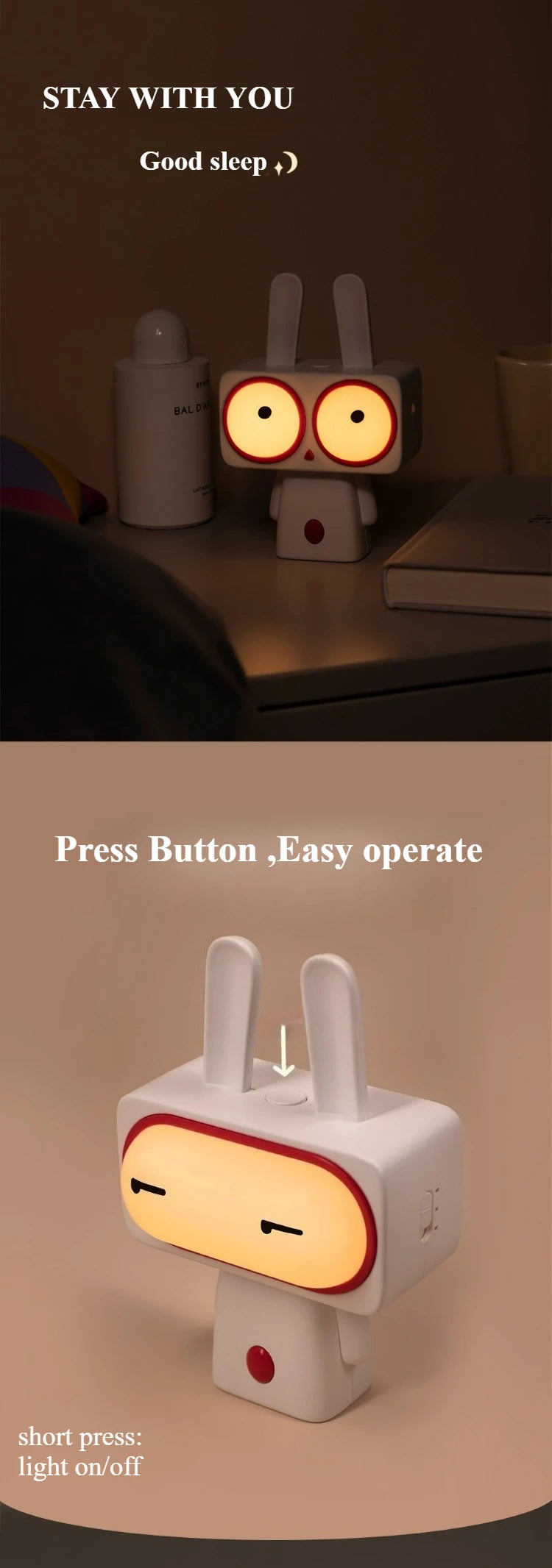 Robo Bunny Night Light